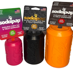 Sodapup Enrichment toy can