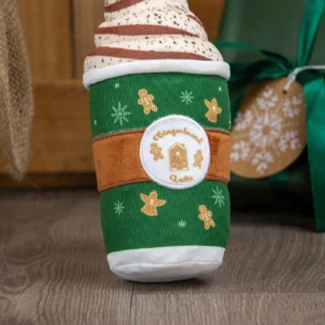 ANCOL Gingerbread Latte Christmas Dog Toy