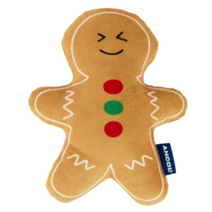 ANCOL Georgia Gingerbread Christmas Dog Toy