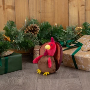 ANCOL Tina Turkey Christmas Dog Toy